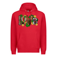 Western Love St. Patrick's Day Premium Hoodie | Teevron