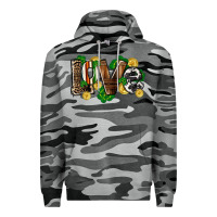 Slate Camo Western love St. Patrick's Day Premium Hoodie - CowGirlArtShop