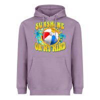 Lavender Sunshine on my mind Heavyweight Hoodie - FaDigitalArtStudio