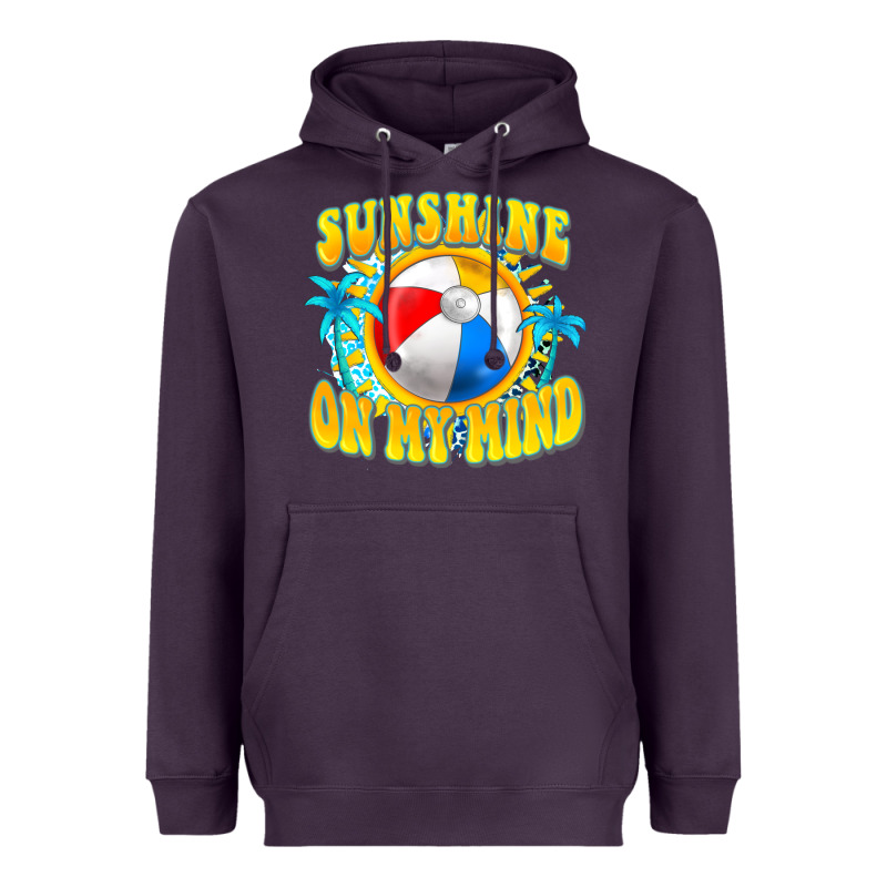 Sunshine On My Mind Heavyweight Hoodie by FaDigitalArtStudio | Teevron