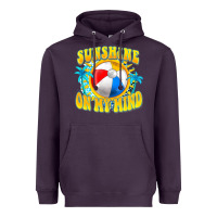Plum Sunshine on my mind Heavyweight Hoodie - FaDigitalArtStudio