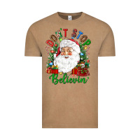 Vintage Coffee Don't stop believin' Vintage Tee - NancyCooperArtShop