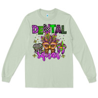 Matcha dental squad mardi gras teeth Long Sleeve Tee - Jasminsmagicworld