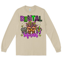 Mushroom dental squad mardi gras teeth Long Sleeve Tee - Jasminsmagicworld