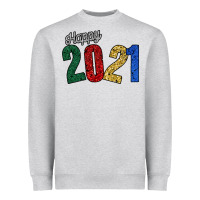 Heather Grey Happy 2021 Heavyweight Sweatshirt - Bettercallsaul
