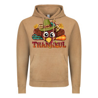 Western Thankful Thanksgiving Turkey Vintage Hoodie | Teevron