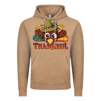 Vintage Coffee western thankful thanksgiving turkey Vintage Hoodie - NancyCooperArtShop