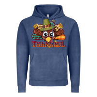 Vintage Denim western thankful thanksgiving turkey Vintage Hoodie - NancyCooperArtShop