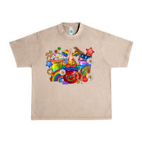 French Oak LGBTQ+ Pride Coffee Cups Urban Heavy Tee - BundleAndBundleShop