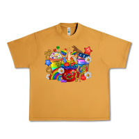 Peanut Butter LGBTQ+ Pride Coffee Cups Urban Heavy Tee - BundleAndBundleShop