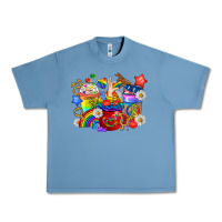 Pebble Blue LGBTQ+ Pride Coffee Cups Urban Heavy Tee - BundleAndBundleShop