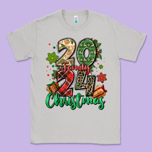 2024 Family Christmas Classic Tee Designed By Maliassmallbusiness