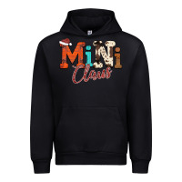 Black Mini Claus Urban Hoodie - CowhideDigitalArt