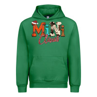 Emerald Mini Claus Urban Hoodie - CowhideDigitalArt