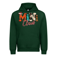 Forest Green Mini Claus Urban Hoodie - CowhideDigitalArt