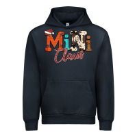 Navy Mini Claus Urban Hoodie - CowhideDigitalArt