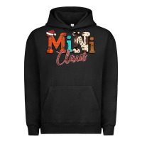 Pigment Black Mini Claus Urban Hoodie - CowhideDigitalArt
