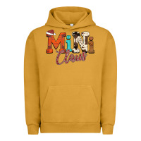 Pigment Peanut Butter Mini Claus Urban Hoodie - CowhideDigitalArt