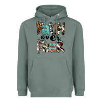 Sage Western Faith Over Fear Heavyweight Hoodie - FaDigitalArtStudio