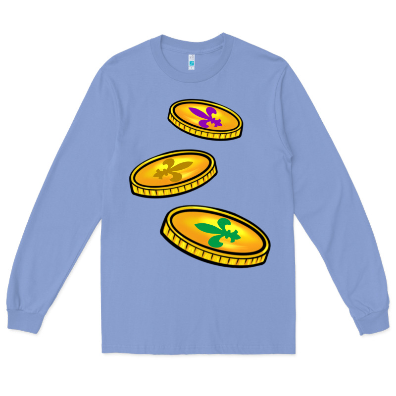 Louisiana Coins Long Sleeve Tee by BarkalooDesign | Teevron