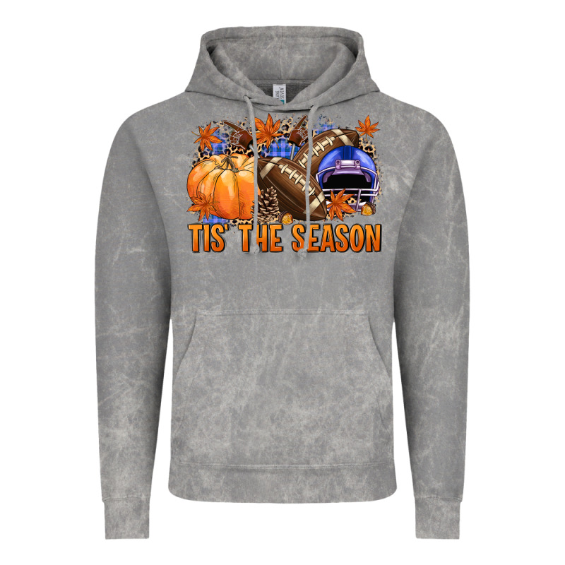 Tis The Season Football Vintage Hoodie by NancyCooperArtShop | Teevron