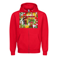 Red juneteenth breaking every chain since 1865 Zipper Hoodie - CowGirlArtShop