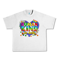 Lunar Rock LGBTQ Pride Human Kind Be Both Urban Heavy Tee - BundleAndBundleShop