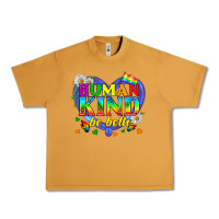 Peanut Butter LGBTQ Pride Human Kind Be Both Urban Heavy Tee - BundleAndBundleShop