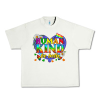 Pistachio LGBTQ Pride Human Kind Be Both Urban Heavy Tee - BundleAndBundleShop