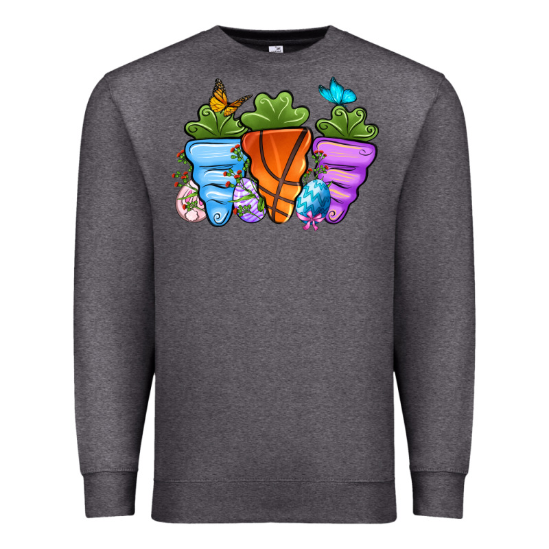 Basketball Easter Sports Carrots Premium Sweatshirt by OliviaCreatesArt | Teevron