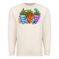 Sandshell Basketball Easter sports carrots Premium Sweatshirt - OliviaCreatesArt