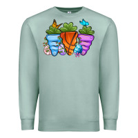 Seafoam Basketball Easter sports carrots Premium Sweatshirt - OliviaCreatesArt