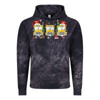 Cloud Black christmas school bus Vintage Hoodie - MaliasSmallBusiness