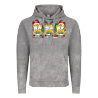 Cloud Rock christmas school bus Vintage Hoodie - MaliasSmallBusiness