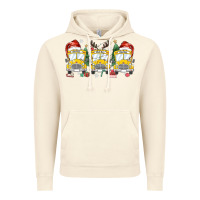 Vintage Artic christmas school bus Vintage Hoodie - MaliasSmallBusiness