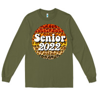Army Green senior 2022 Long Sleeve Tee - BarkalooDesign