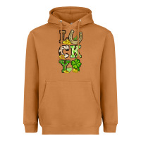 Meerkat St. Patrick's Western lucky Heavyweight Hoodie - OliviaCreatesArt