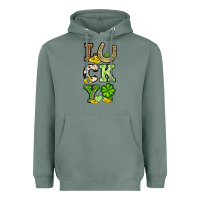 St. Patrick's Western Lucky Heavyweight Hoodie | Teevron