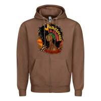 Chestnut juneteenth freedom 1865 Zipper Hoodie - CowGirlArtShop