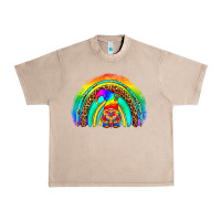 French Oak LGBTQ Pride Gnome Rainbow Urban Heavy Tee - BundleAndBundleShop