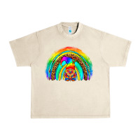 Sandshell LGBTQ Pride Gnome Rainbow Urban Heavy Tee - BundleAndBundleShop