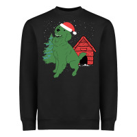 Black Christmas Dog Heavyweight Sweatshirt - Bettercallsaul