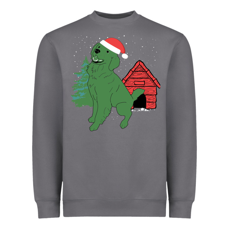 Christmas Dog Heavyweight Sweatshirt by Bettercallsaul | Teevron