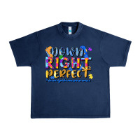 Navy down right perfect Urban Heavy Tee - JahusDesignShop