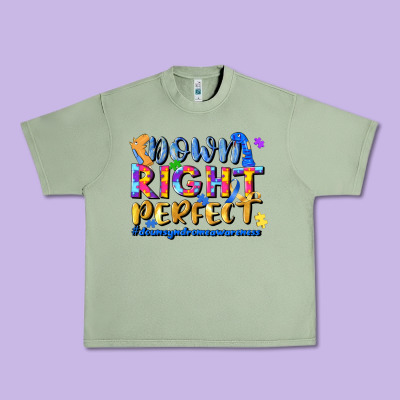 Down Right Perfect Urban Heavy Tee Designed By Jahusdesignshop