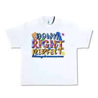 White down right perfect Urban Heavy Tee - JahusDesignShop