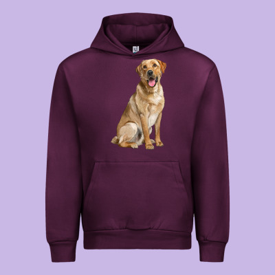 Labrador Retriever Llustrations Urban Hoodie Designed By Lillyallendesigns