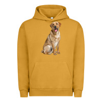 Pigment Peanut Butter Labrador Retriever llustrations Urban Hoodie - LillyAllenDesigns