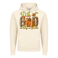 Vintage Artic with god all things are possible Vintage Hoodie - NancyCooperArtShop
