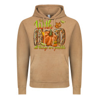 Vintage Camel with god all things are possible Vintage Hoodie - NancyCooperArtShop